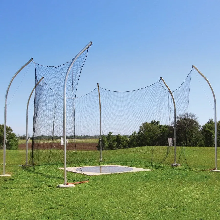 Gill High School Portable Discus Cage With Net