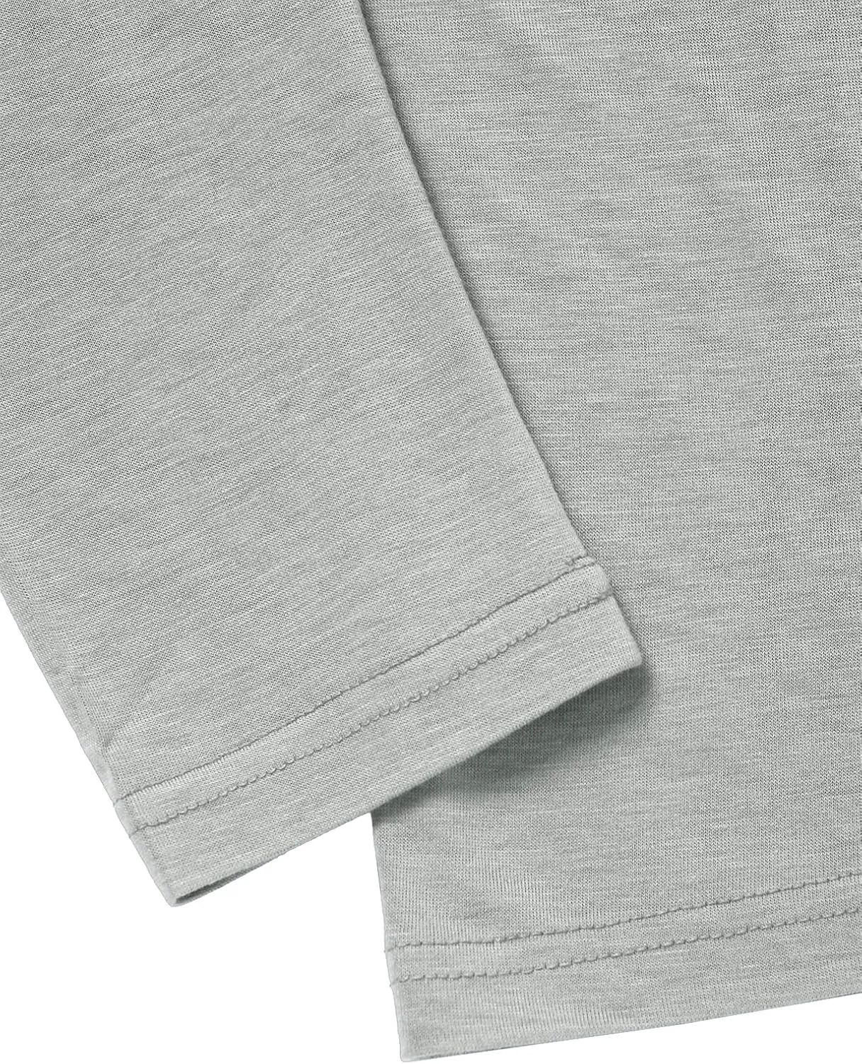 GIVON Mens Slim Fit Soft Cotton Long Sleeve Lightweight Thermal Crew Neck T-Shirt