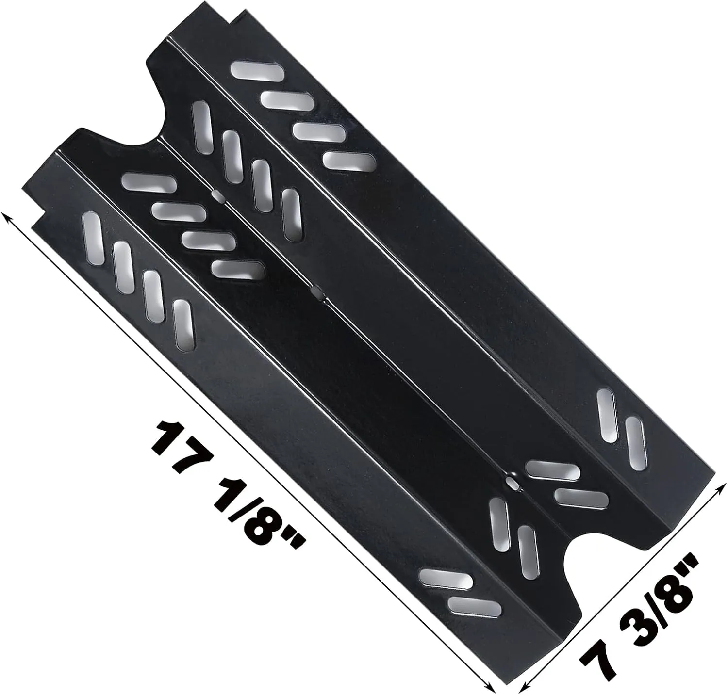 GR2234801-MM-00 Heat Plates Replacement Parts for Members Mark GR2234801-MM-00 Heat Shield Members Mark 2 Burner Gas Grill Heat Tents Flame Tamers GR2234802-MM-00 Rankam Sam's Club Grill Parts
