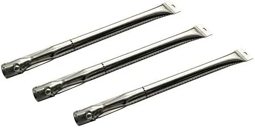 Grill Burner for Select Lowes, Bond Gac3615, Grand Royale HGI08ALP, HGI08ANG, Grand Cafe C3906ALP, Member's Mark, Patio Range, Perfect Flame & Grill Chef Gas Grill Models - 3-Pack