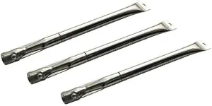 Grill Burner for Select Lowes, Bond Gac3615, Grand Royale HGI08ALP, HGI08ANG, Grand Cafe C3906ALP, Member's Mark, Patio Range, Perfect Flame & Grill Chef Gas Grill Models - 3-Pack