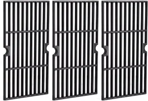 Grill Grates for Charbroil Advantage 4 Burner 463343015 463344015 463344116, Advantage 2 Coal Parts 463340516 Gas Grill, G467-0002-W1 Cast Iron Cooking Grids for Tru Infrared 463336016, 16 15/16"