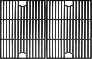 Grill Grates for Nexgrill Replacement Parts 5 Burner 720-0888N 720-0888,17 Inch Cast Iron Cooking Grate Replacement for Nexgrill 4 Burner 720-0830H 720-0830X 720-0888S 720-0783W for Nexgrill 5 Burner