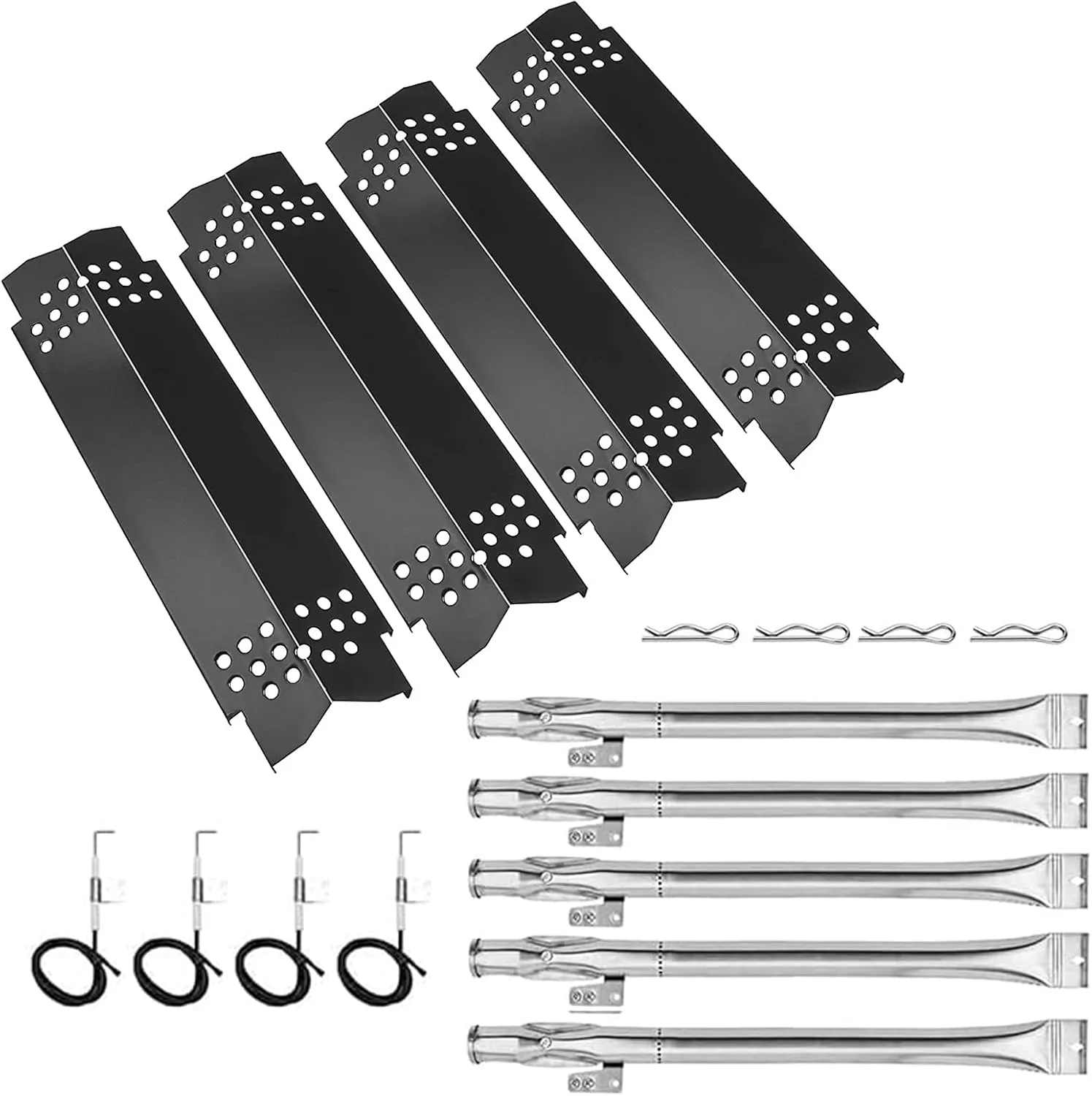 Grill Heat Plates and Burner Tubes-Replacement Parts for Home Depot Nexgrill 720-0830H,5 Burner 720-0888,720-0888N,720-0882S,6 Burner 720-0898 Gas Grill