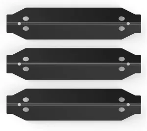 Grill Heat Plates Replacement Parts for Dyna-Glo 3 Burner Gas Grill, Porcelain Steel Heat Tents for Dyna-Glo DGC310CNP-D, DGC310RNP-D, DGC310BNP-D Grill Models, 3 Pack