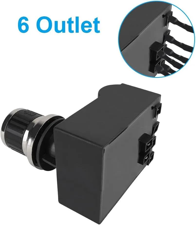 Grill Igniter Kit for Home Depot Nexgril 720-0882A 720-0896B 720-0896E Gas Grill Models 6 Outlet Universal AA Battery Tact Push Button Spark Igniter with Wire Ignition Replacement Kits