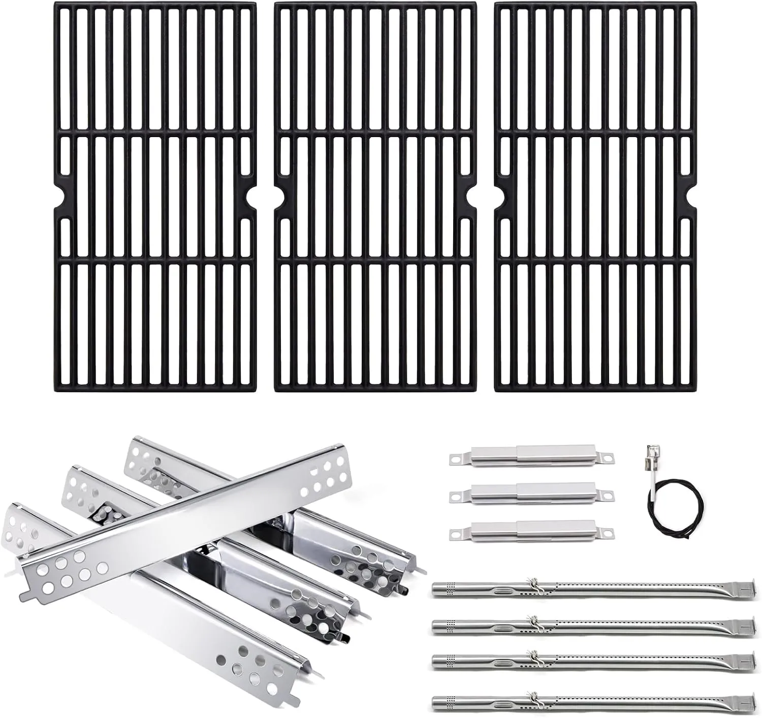 Grill Replacement Parts for Charbroil 463344015 Advantage 4 Burner Grill, Grill Grates & Burner & Igniter & Heat Shield & Carryover Tubes for Char-Broil Advantage 463344015 Item #606686 Lowe's