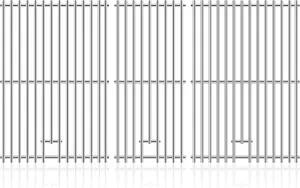 Grill Replacement Parts for Charbroil 463448021 463449021 463455021 463450022 463459021 463458021 463456022, G426-0005-W1 G426-0004-W1 Cooking Grates for Charbroil Performance Gas Grill Models
