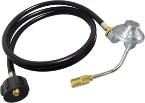 Grills Regulator Hose Kits for Blackstone 17" and 22" Tabletop Griddles, Griddle Regulator Adapter with 6 FT Propane Hose for CharBroil 19952085/Pit Boss PB336GS/Member's Mark 22" Tabletop Griddle
