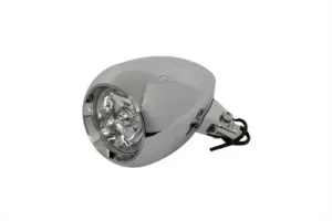 HARLEY 4-1/2 inch Round Headlamp Protolyte fits 0-  Custom, application