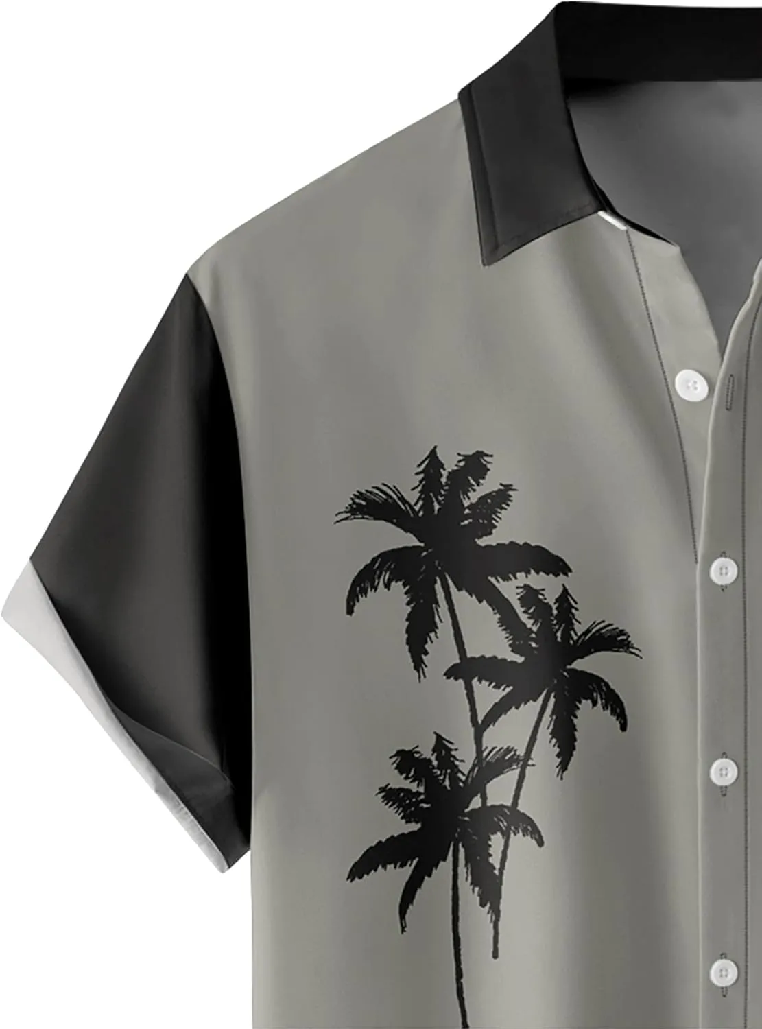 Hawaiian Shirts for Men Loose Short Sleeve Mens Beach Shirts Resort Casual Shirts