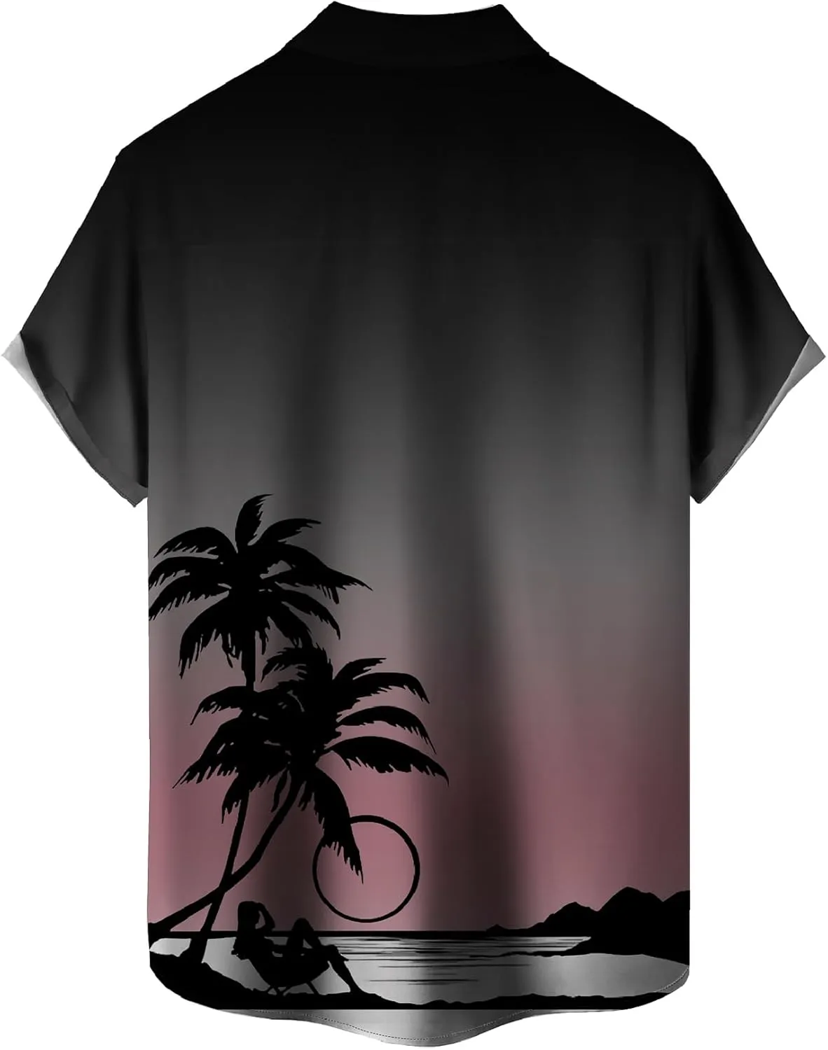 Hawaiian Shirts for Men Loose Short Sleeve Mens Beach Shirts Resort Casual Shirts