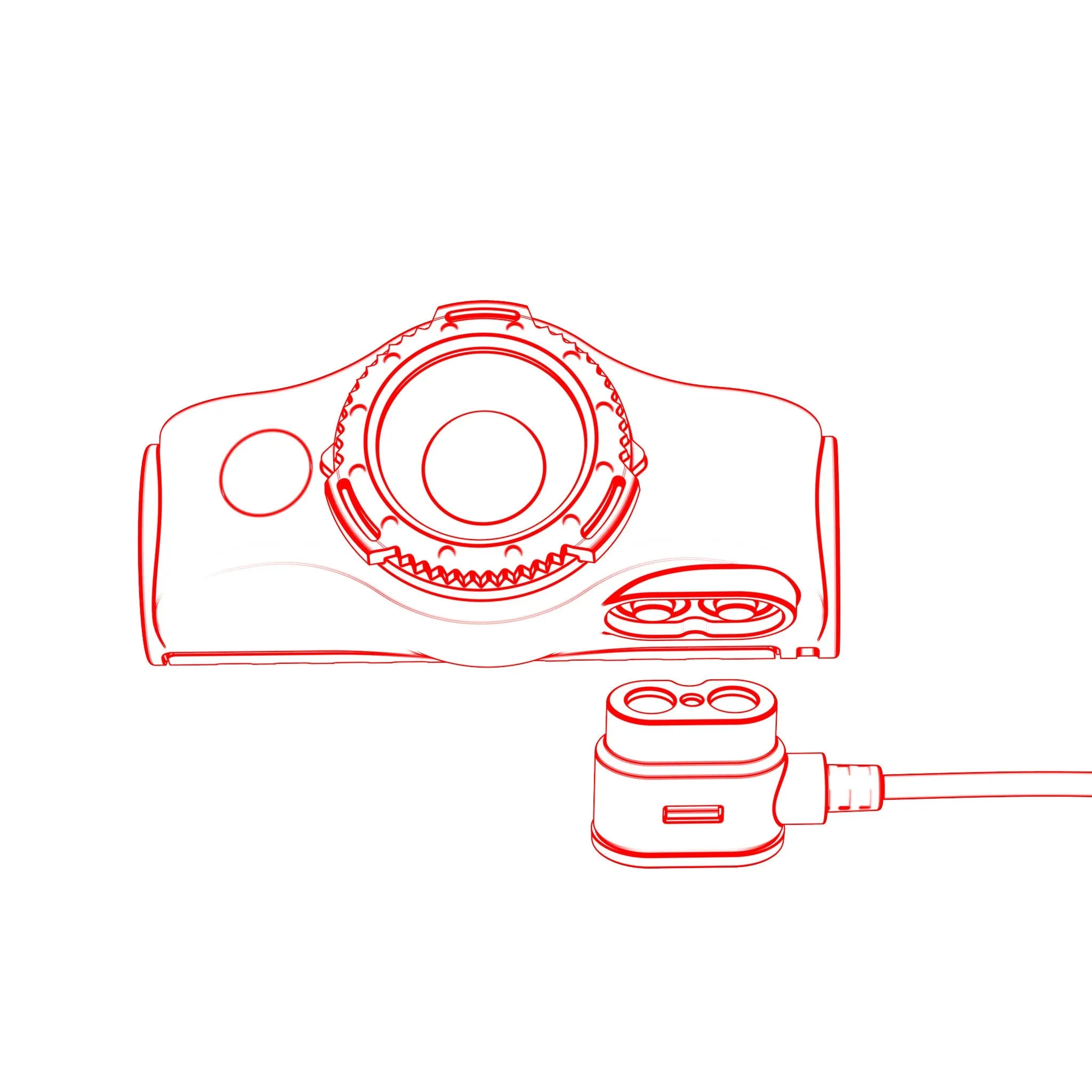 Headlamp MH8 (Sand)