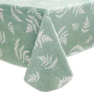 Heavy Duty Vinyl Tablecloth with Flannel Backing Waterproof Oil-Proof Plastic Table Cloth Stain-Resistant Wipeable Rectangle or Square Table Cover for Dining, Camping (Mimosa, 60X84 Inch)