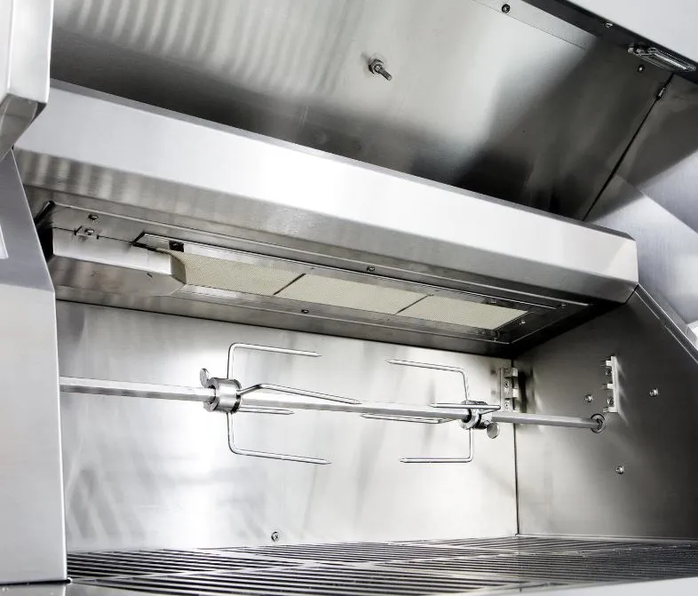 Hestan 30 Inch Propane Grill, 2 Trellis Burner