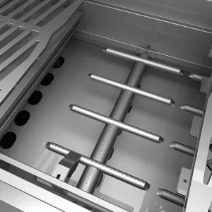 Hestan 30 Inch Propane Grill, 2 Trellis Burner