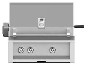 Hestan Aspire 30 Inch Natural Gas Grill, 2 (U) Burner, Rotisserie