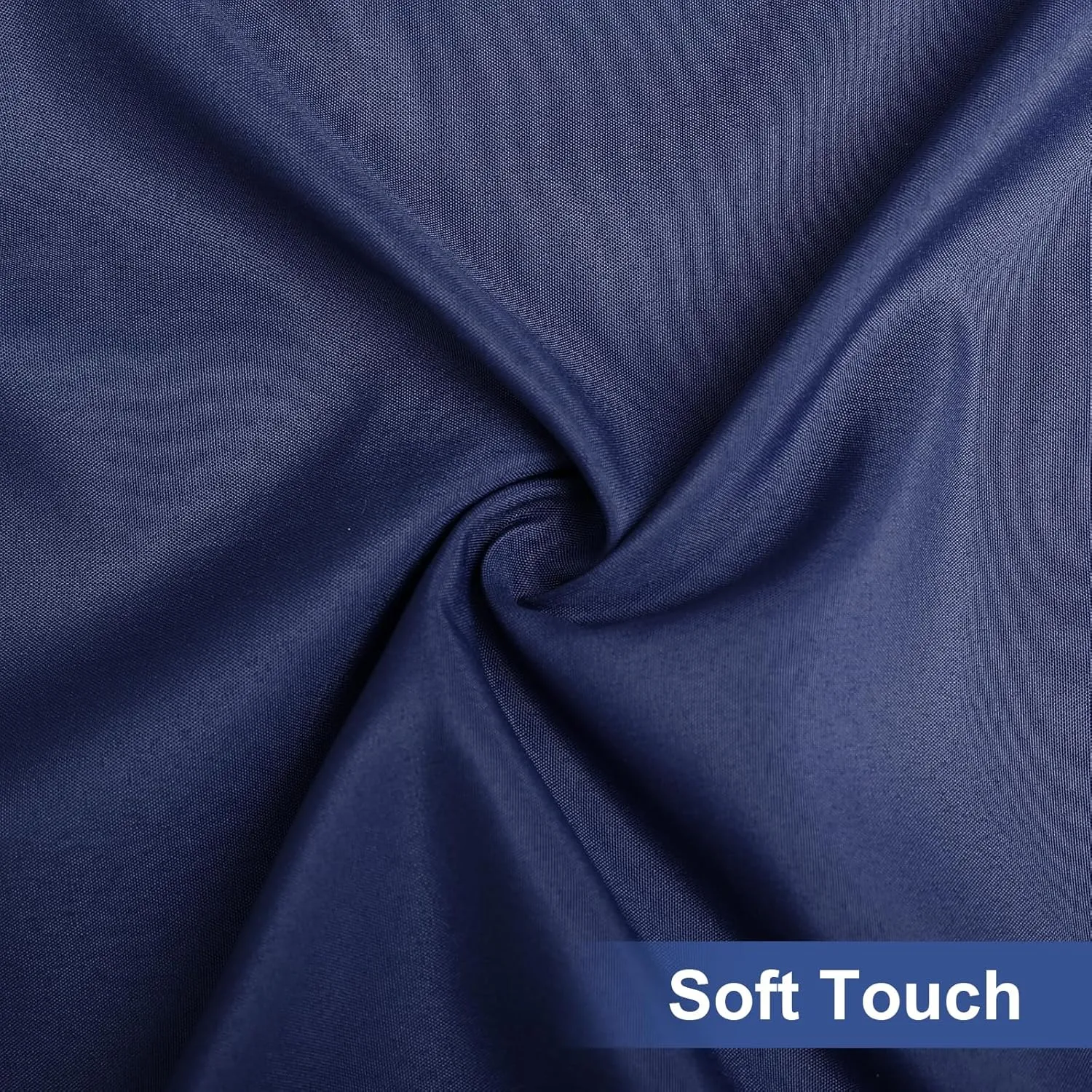 homing Rectangle Table Cloth Cover, Waterproof Polyester Elastic Fitted Tablecloth, Fits for 6 Foot Folding Tables, Washable Table Protector for Picnic, Camping, Outdoor (Navy Blue, 36" x 72")