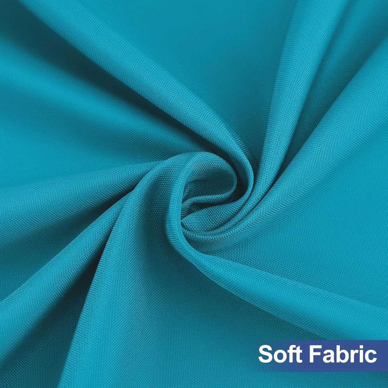 homing Rectangle Table Cloth Cover, Waterproof Polyester Elastic Fitted Tablecloth, Fits for 6 Foot Folding Tables, Washable Table Protector for Picnic, Camping, Outdoor (Teal, 30" x 72")