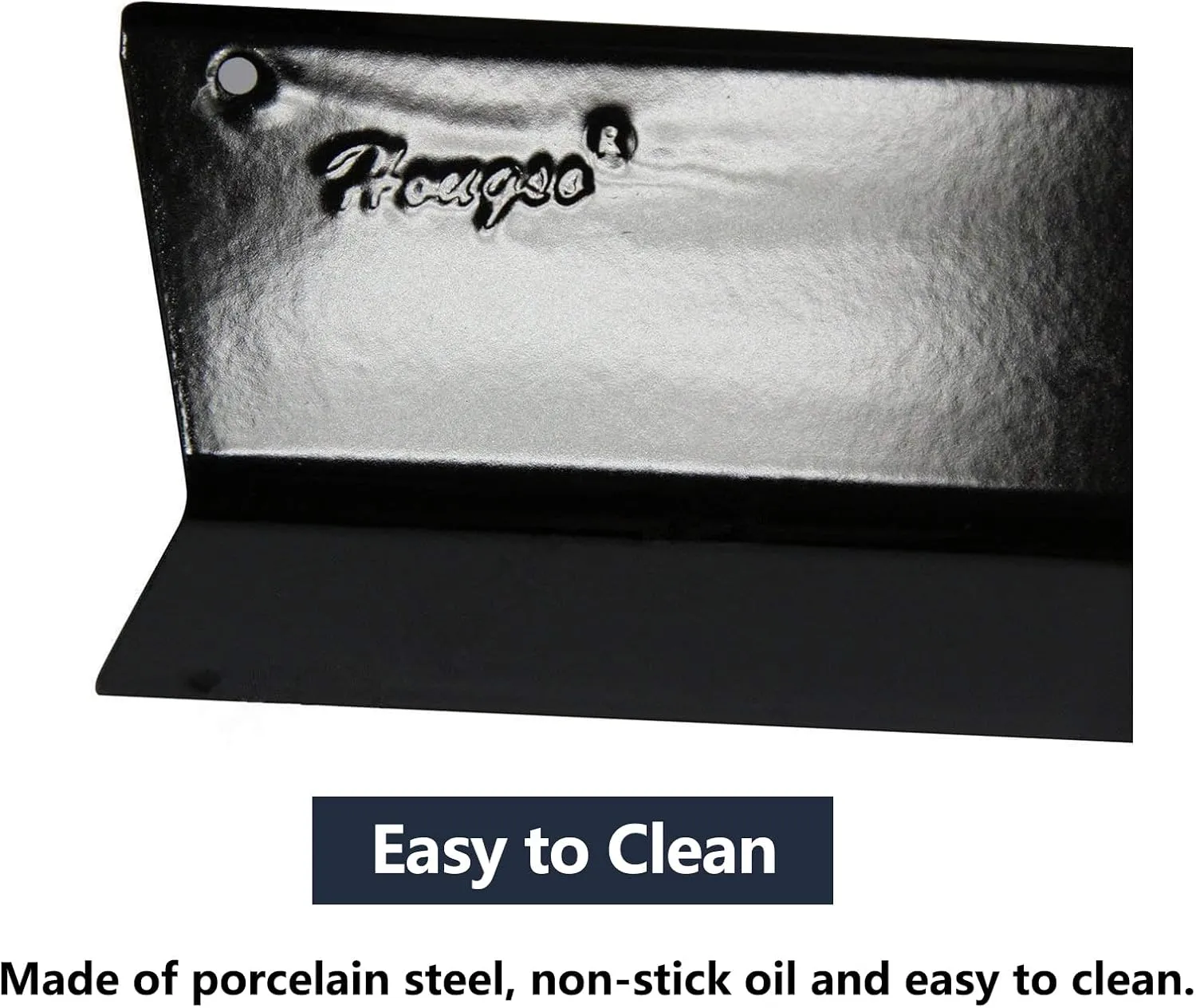 Hongso 15.3 Inch 7635 Porcelain Steel Flavorizer Bars Replacement Parts for Weber Spirit I & II 200 Series E210 S210 E215 E220 S220 (Front-Mounted Control Panels), Including Weber II GS4 Gas Grills