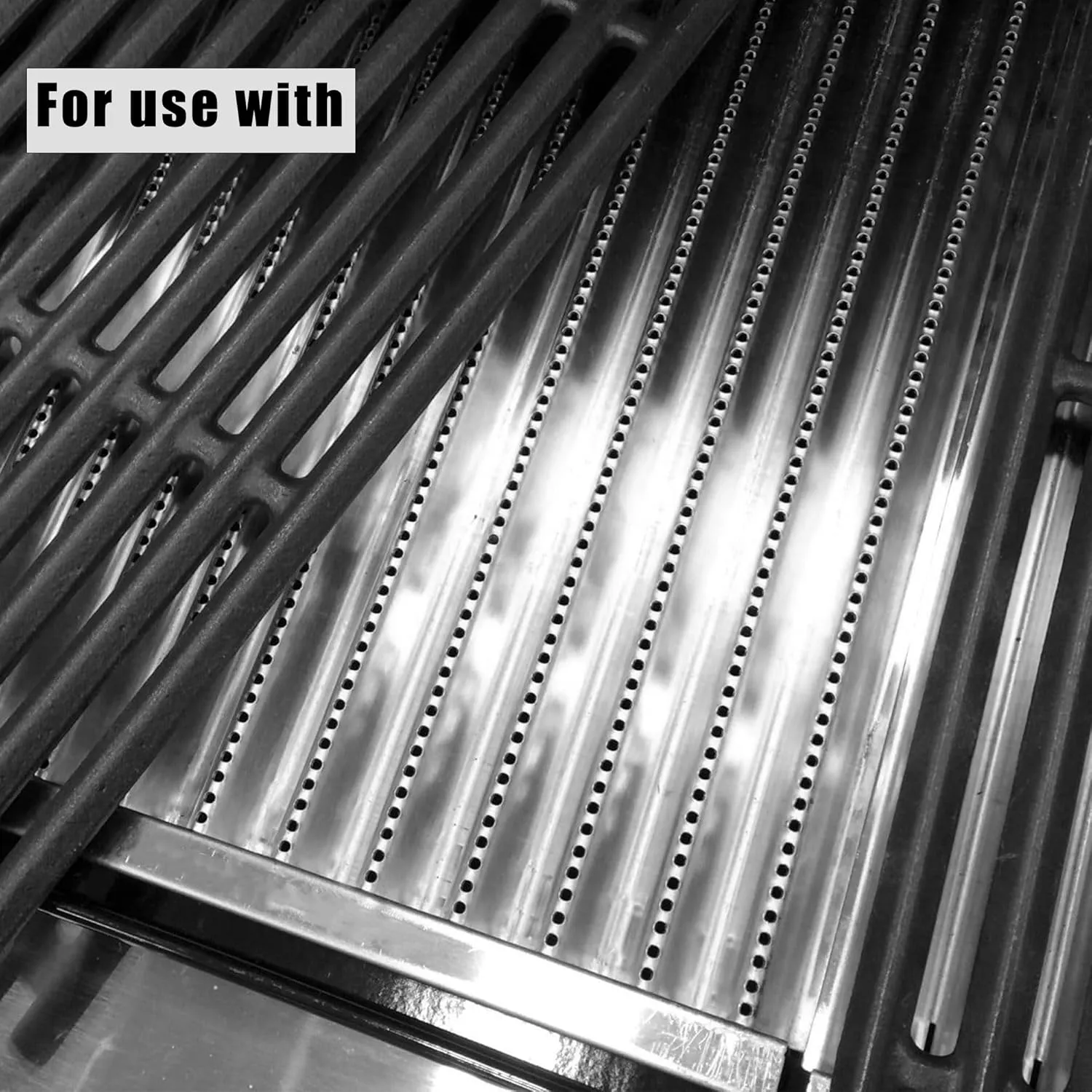 Hongso 17 inch Emitter Plates for Charbroil Commercial and Signature Series Tru Infrared Gas Grill 4 Burner 463242716 463242715 466242716 466242815 466242715 Models