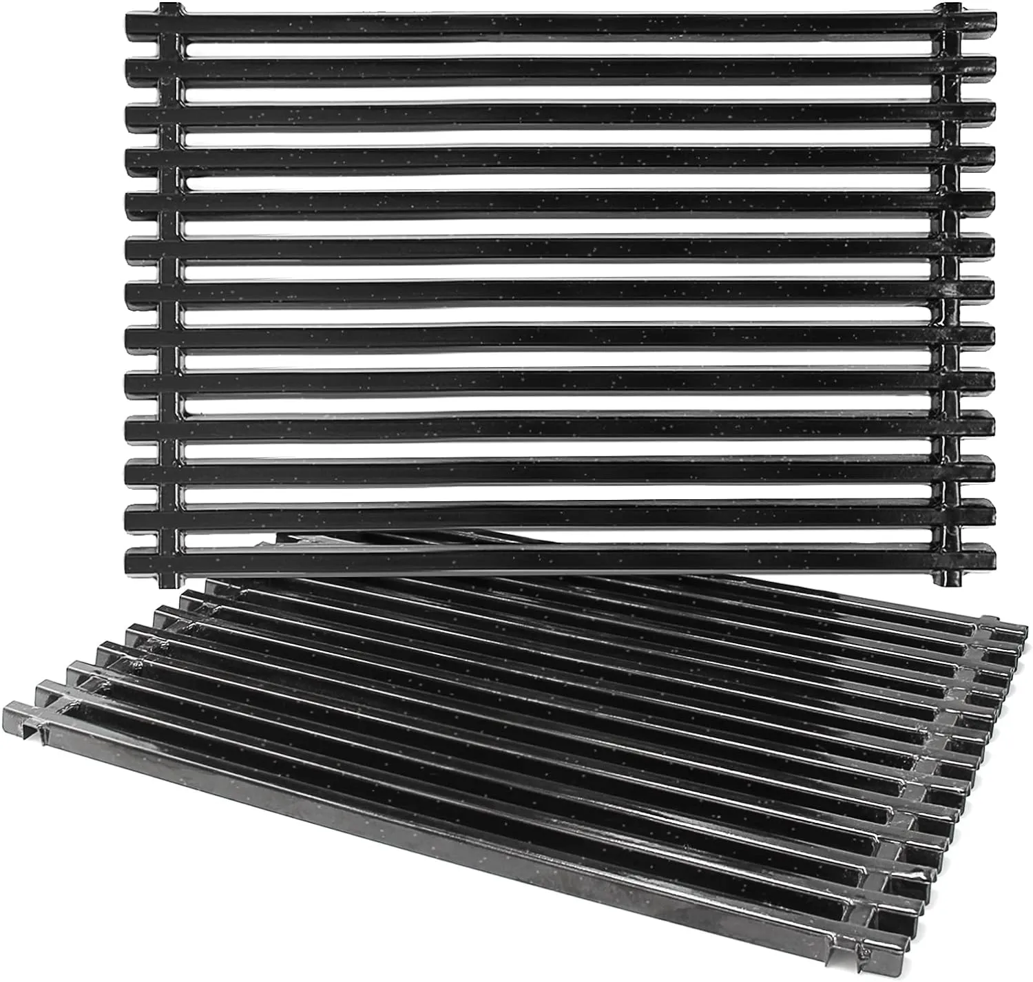Hongso 17.4" Porcelain Steel Grill Grates for Weber Spirit E-310 / E-320, Spirit S-310 / S-320, Spirit 700, Weber 900, Genesis Silver B/C, Genesis 1000-5000, 7525 7526 7527 (with Side Control Panel)