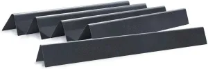 Hongso 17.5" Porcelain Steel Flavorizer Bars Heat Plates Replacement for Weber Genesis 300 Series E-310 E-320 E-330 EP-310 EP-320 EP-330 S-310 S-330 Gas Grill (2011-2016 With Front Control Knobs) 7621
