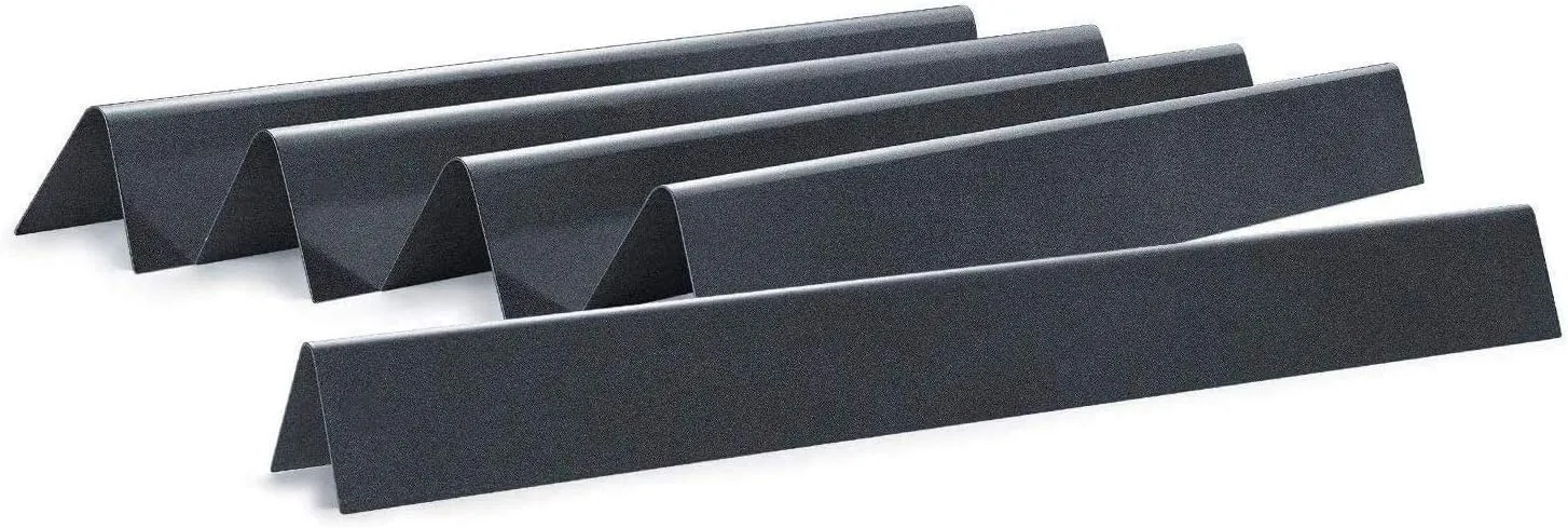 Hongso 17.5" Porcelain Steel Flavorizer Bars Heat Plates Replacement for Weber Genesis 300 Series E-310 E-320 E-330 EP-310 EP-320 EP-330 S-310 S-330 Gas Grill (2011-2016 With Front Control Knobs) 7621