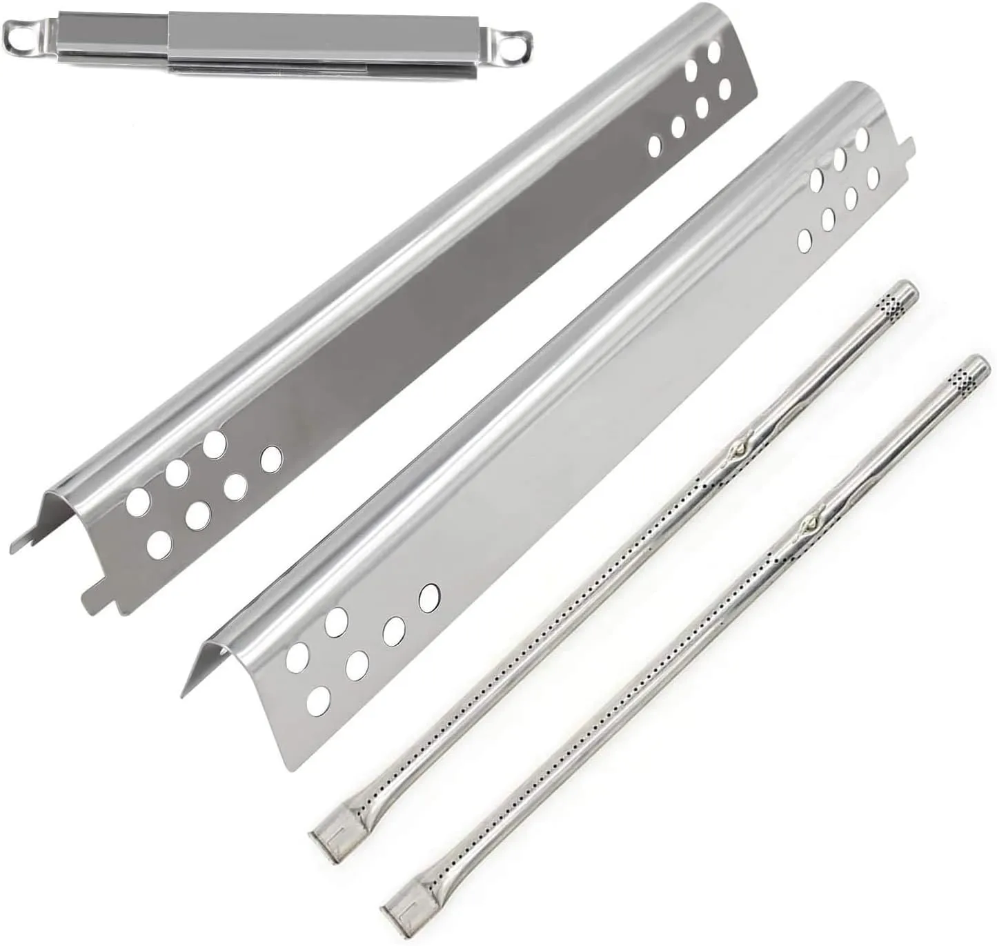 Hongso Grill Replacement Parts for Charbroil Performance 2 Burner 463625217 463673519 463673517 463673019 Grill Models, Includes Heat Plates, Burner Tubes, Crossover Tubes, G470-0004-W1 G470-5200-W1