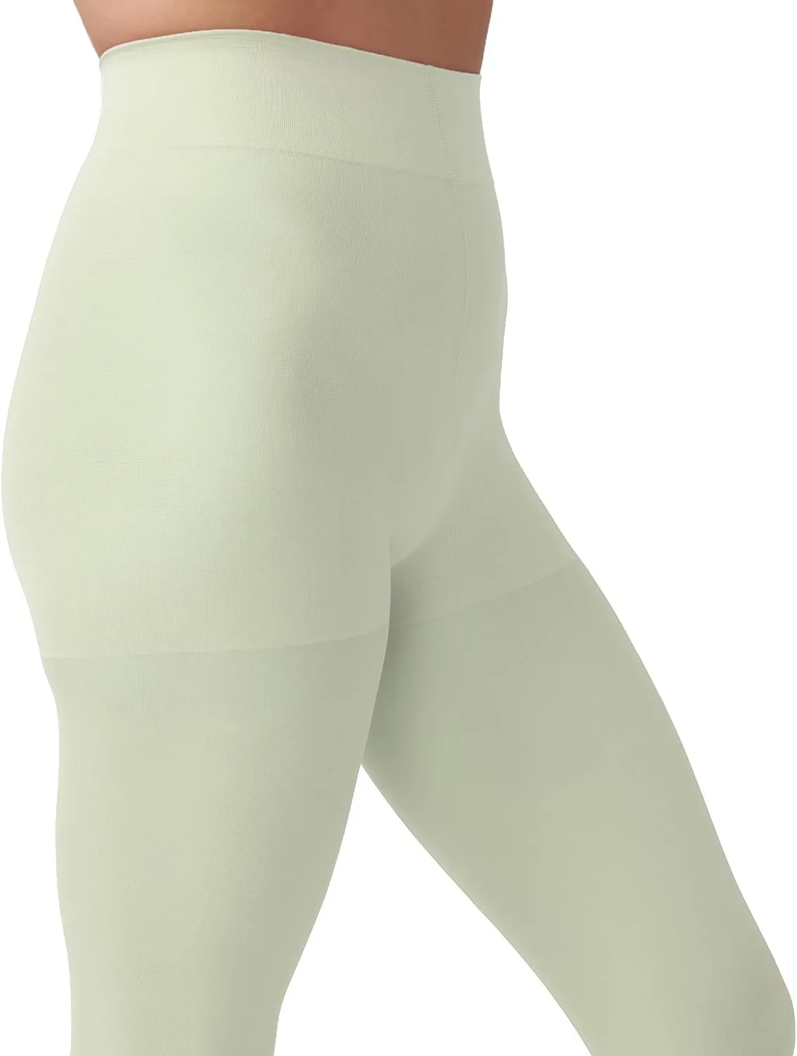 HUE Women's Sheer Control Top Tights Supersoft Lightweight Pantyhose