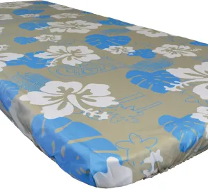 In the Breeze 8005 Tropical 30 Inch x 72 Inch Fitted Tablecloth