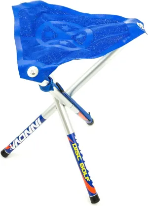 INNOVA Park and Fly Portable Disc Golf Stool - Blue