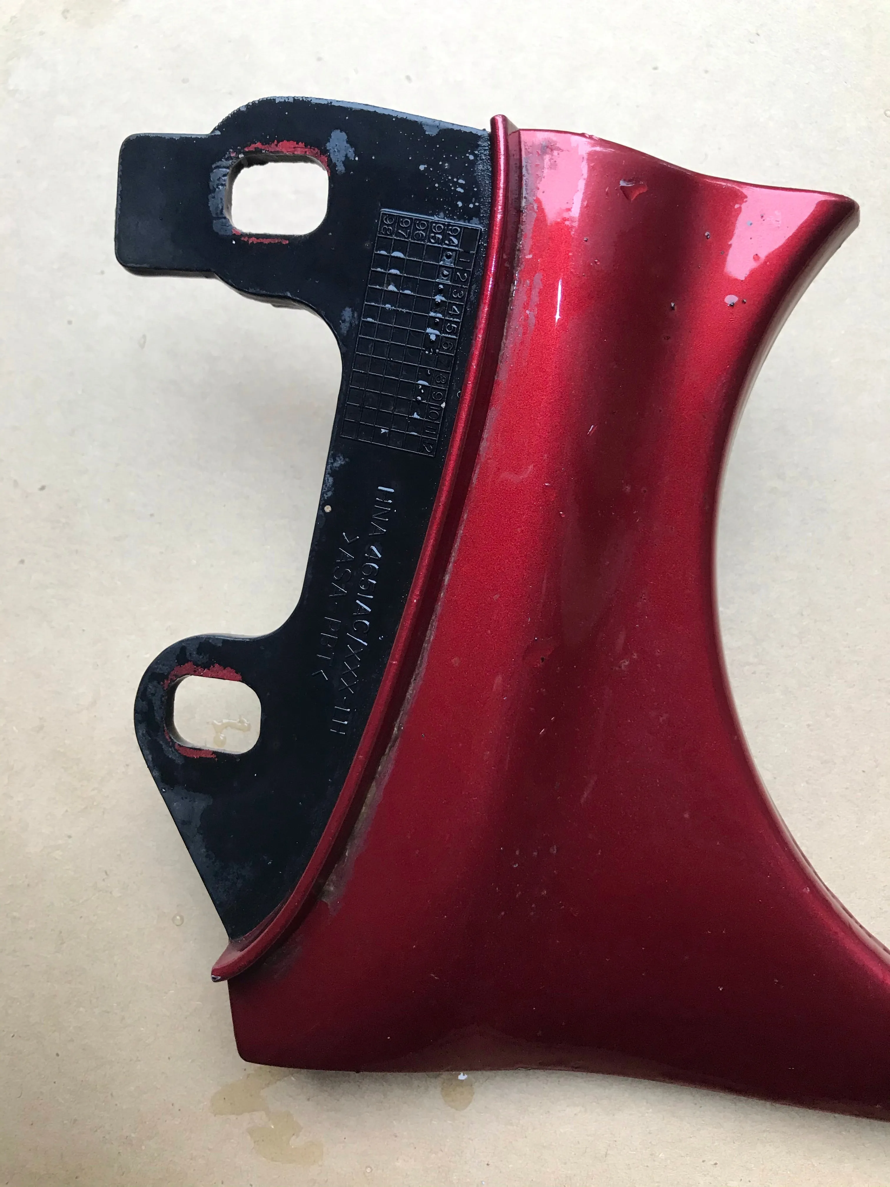 Jaguar X300 headlamp surround Left side NS
