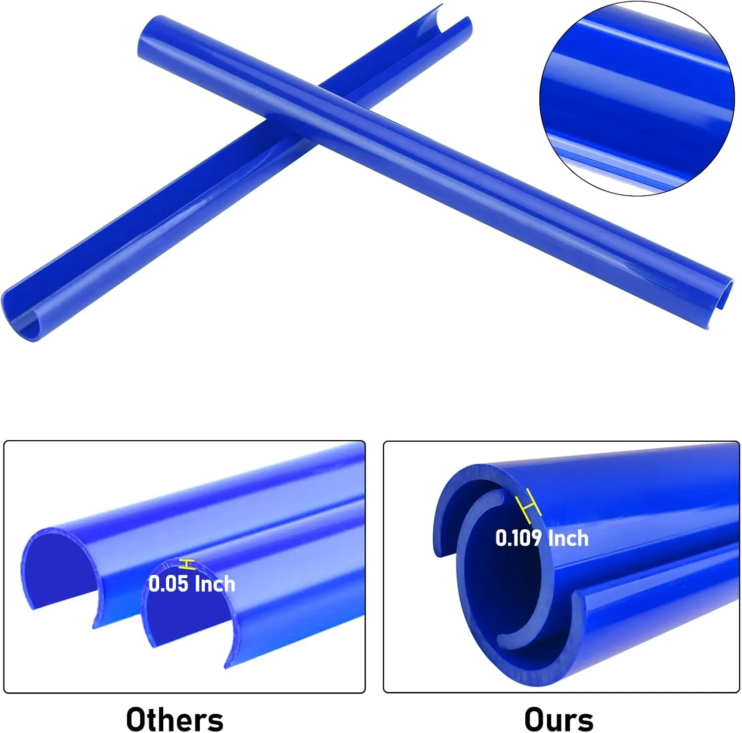 Jaronx Compatible with BMW Grill Inserts Trims for 1 2 3 4 5 6 7 Series, F20 F22 F30 F32 G30 G32 G11 G12, Compatible with BMW V Brace Wrap Covers Blue Grill Stripes Wrap(Blue)