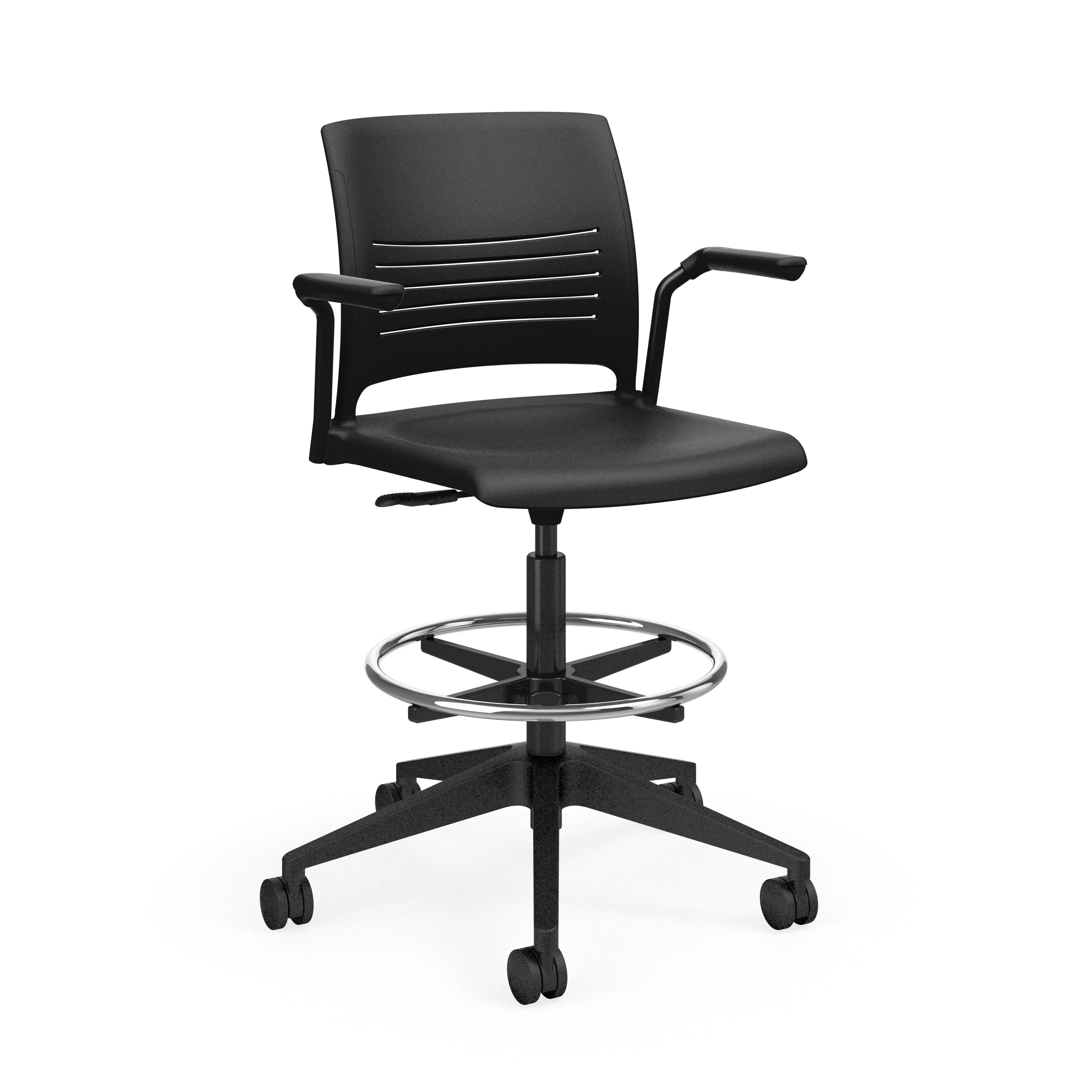 KI Strive Light Task Stool | Arm or Armless