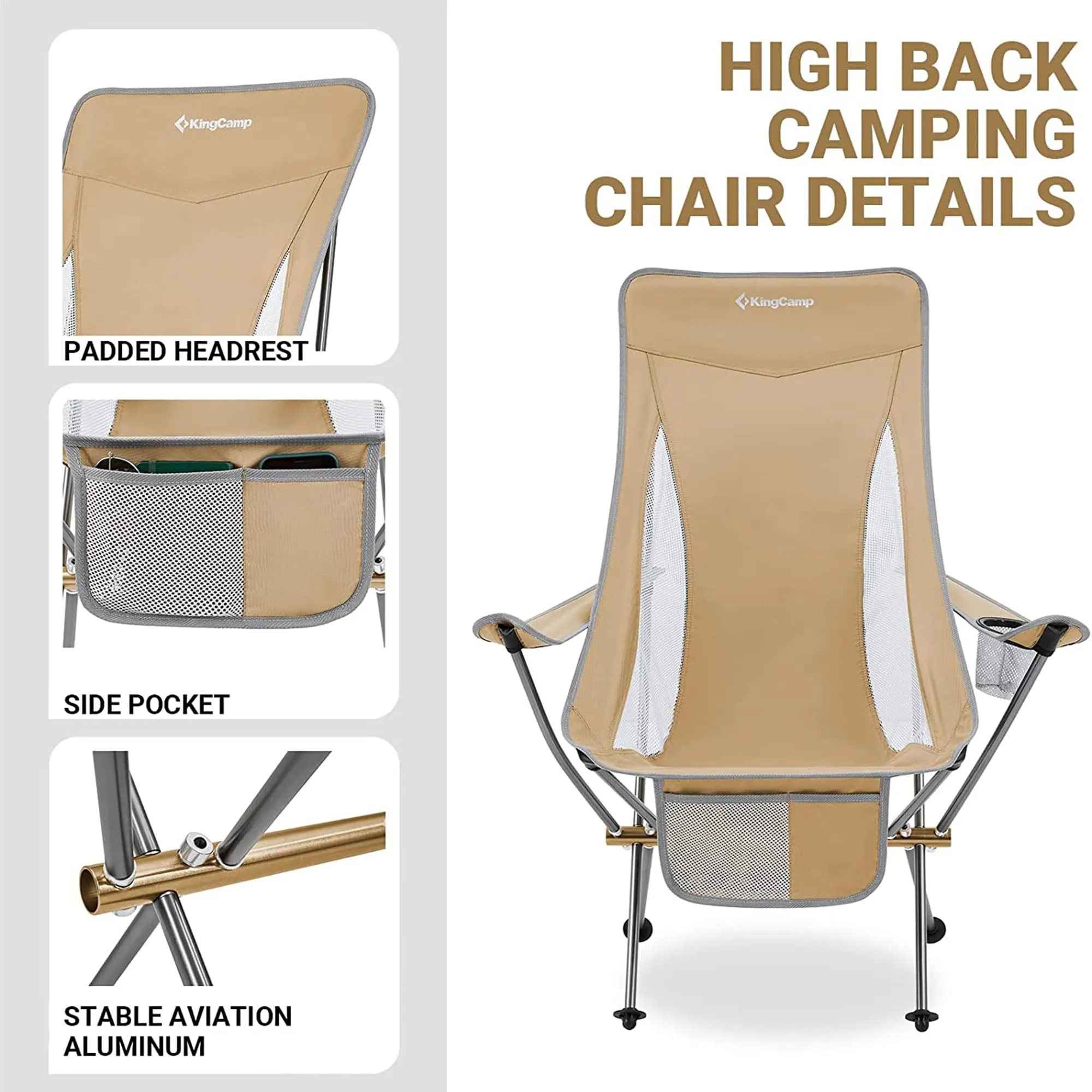 KingCamp CAMELLIA Ultralight Armchair
