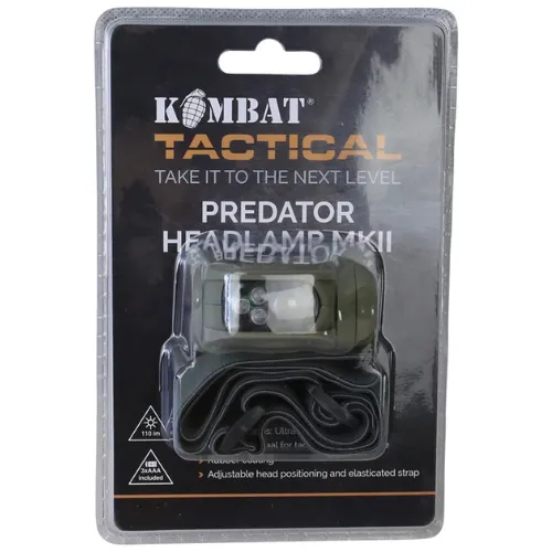 Kombat | Predator Headlamp II | Olive Green
