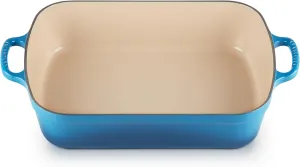Le Creuset Enameled Cast Iron Signature Rectangular Roaster, 5.25 qt. (11.7" x 16.8") , Marseille