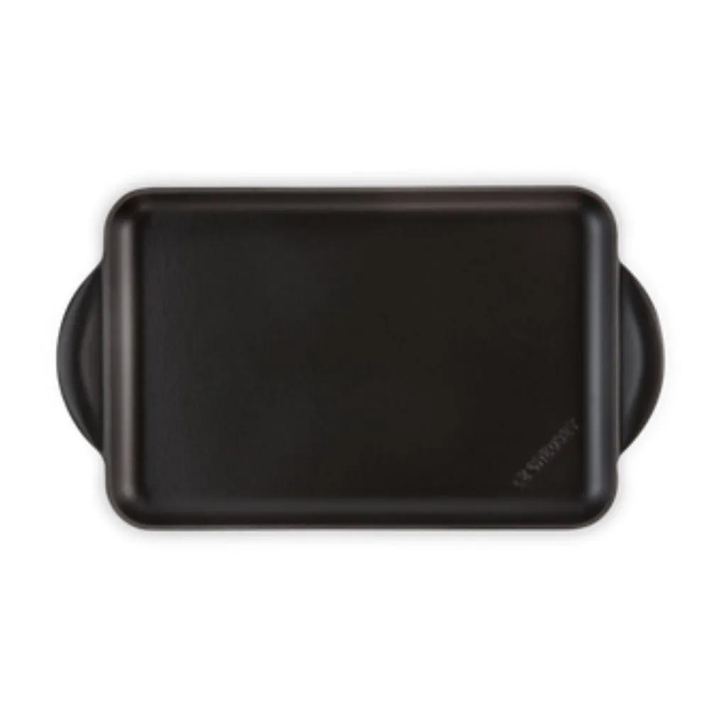 Le Creuset Tradition cast iron rectangular grill 32x22 cm.