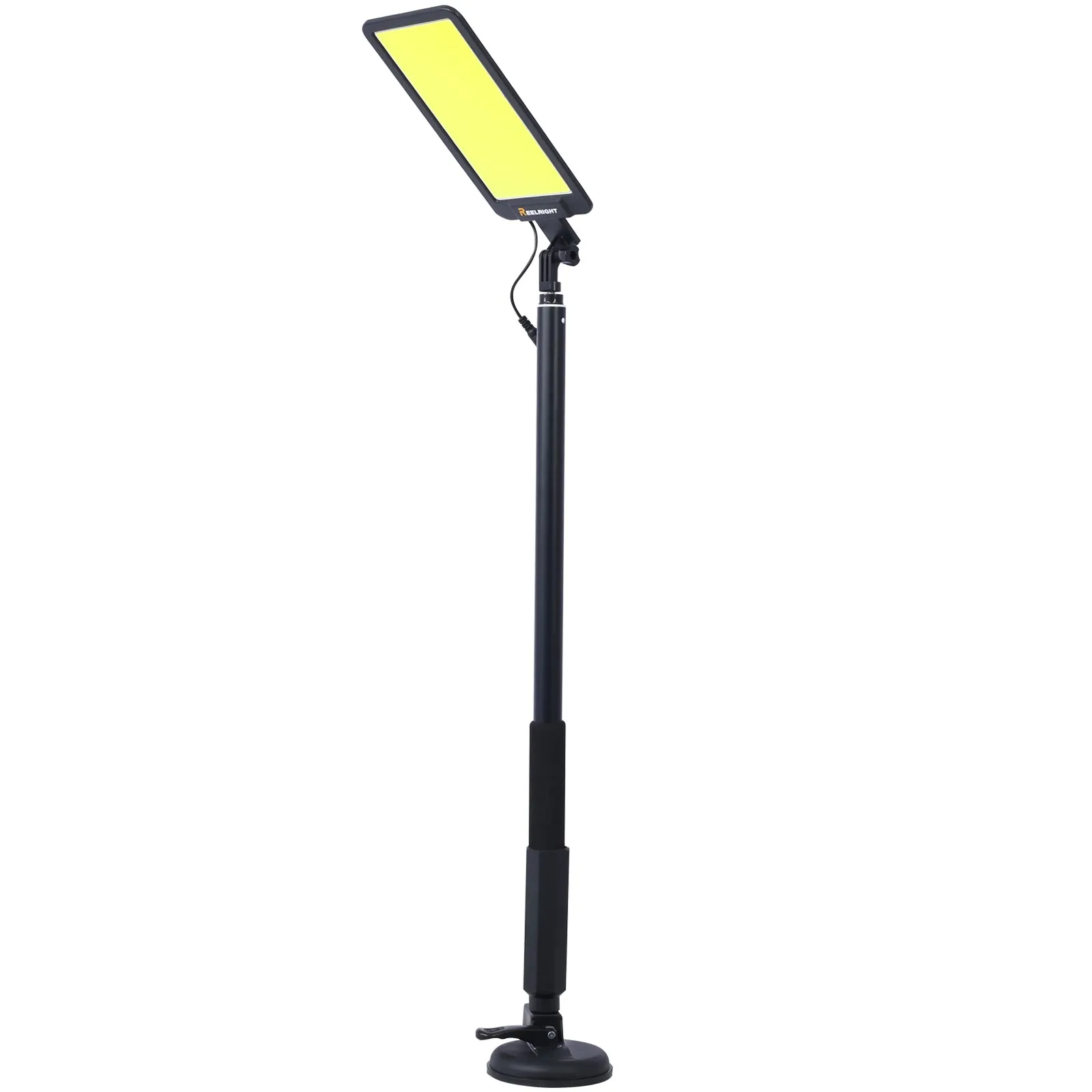 Led Camping Light, 12V 10000 Lumen Super Bright Portable Outdoor Lights with Telescoping Pole Suction Cup Magnetic Base, Flood Lamp for Outdoors Camp, Fishing, Picnic, BBQ, Power Failure