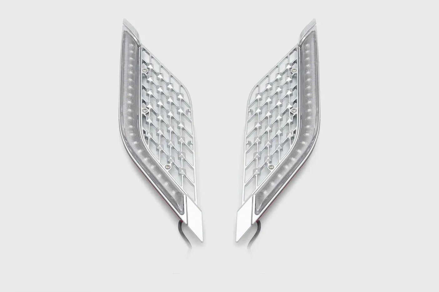 LED Lighted Radiator Grill Panels GL1800 by TWINART - Goldstrike - 48320