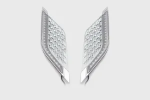 LED Lighted Radiator Grill Panels GL1800 by TWINART - Goldstrike - 48320