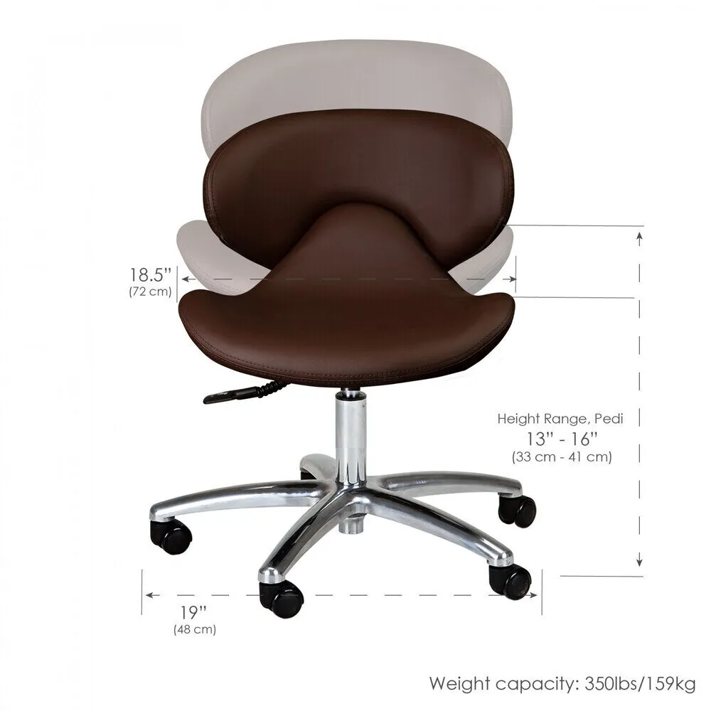 Levitate Stool - PEDI / Low Height Range 13" - 16" by Living Earth Crafts
