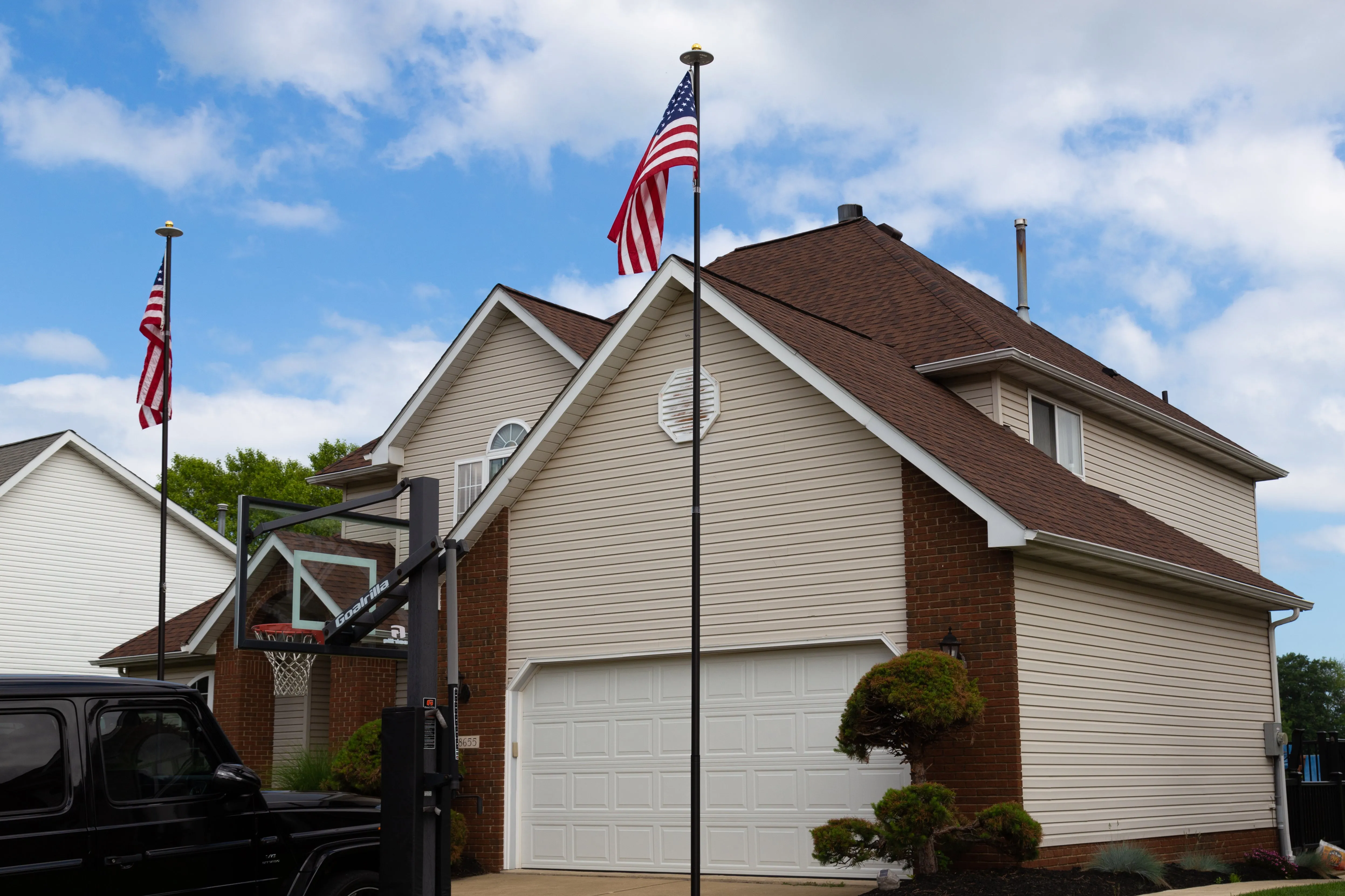 Liberty 2.0 Twist Lock Telescoping Flagpole- Dark Bronze