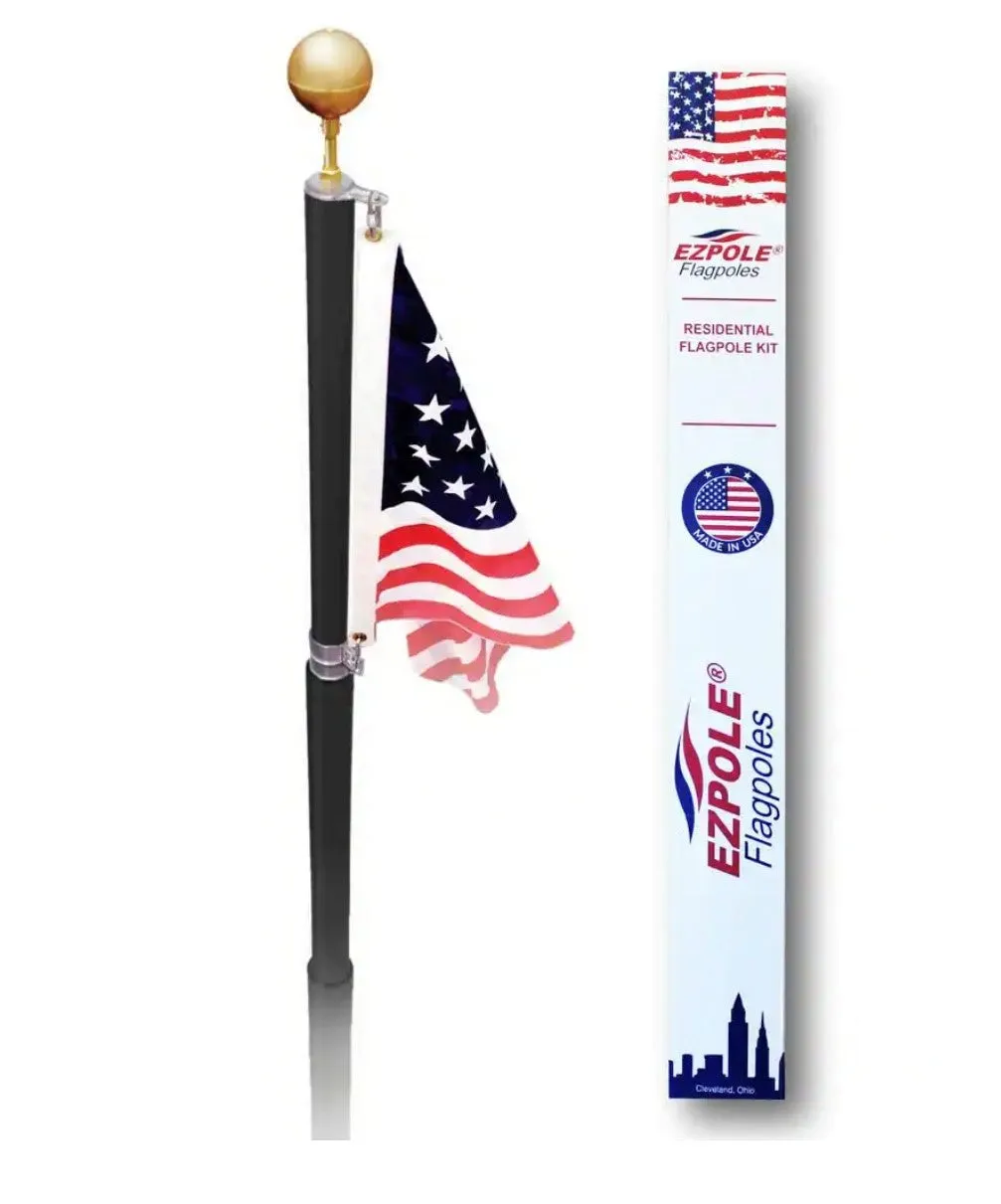 Liberty 2.0 Twist Lock Telescoping Flagpole- Dark Bronze