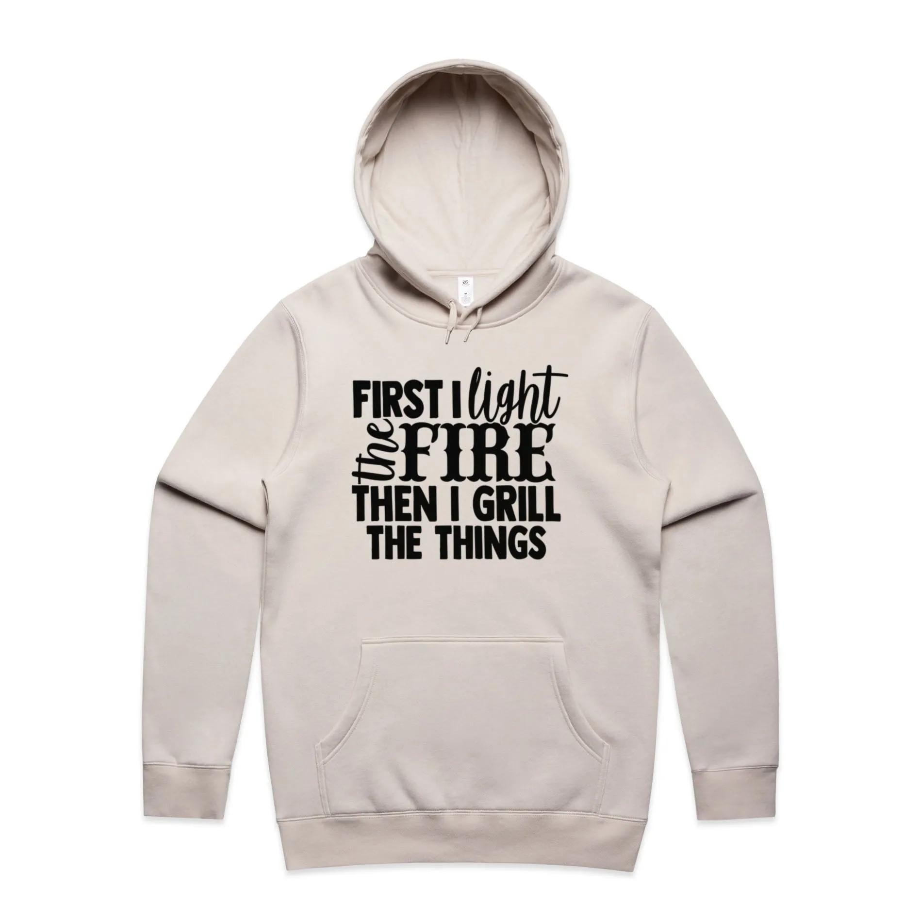 Light the Grill – Men's Hooded Sweatshirt