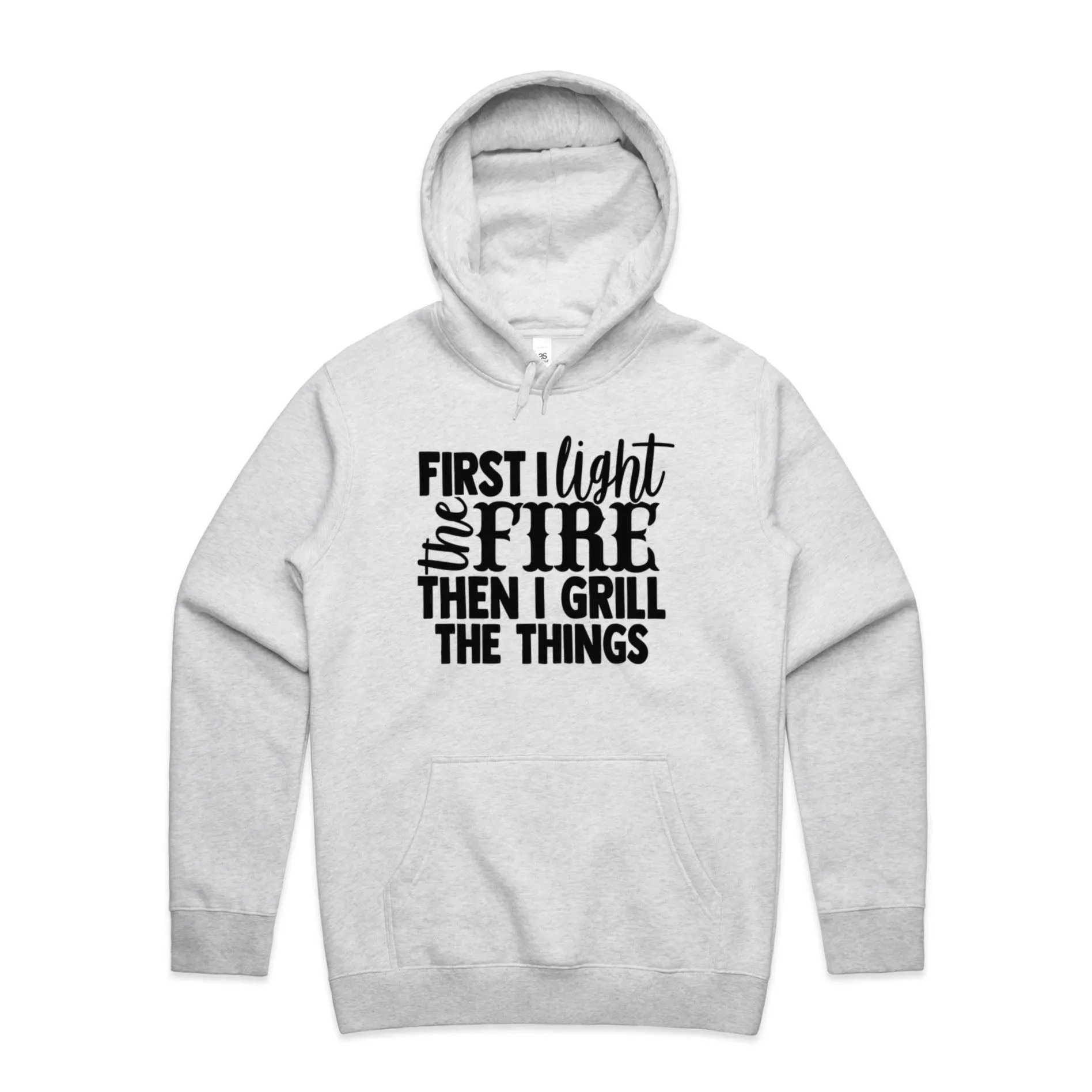 Light the Grill – Men's Hooded Sweatshirt