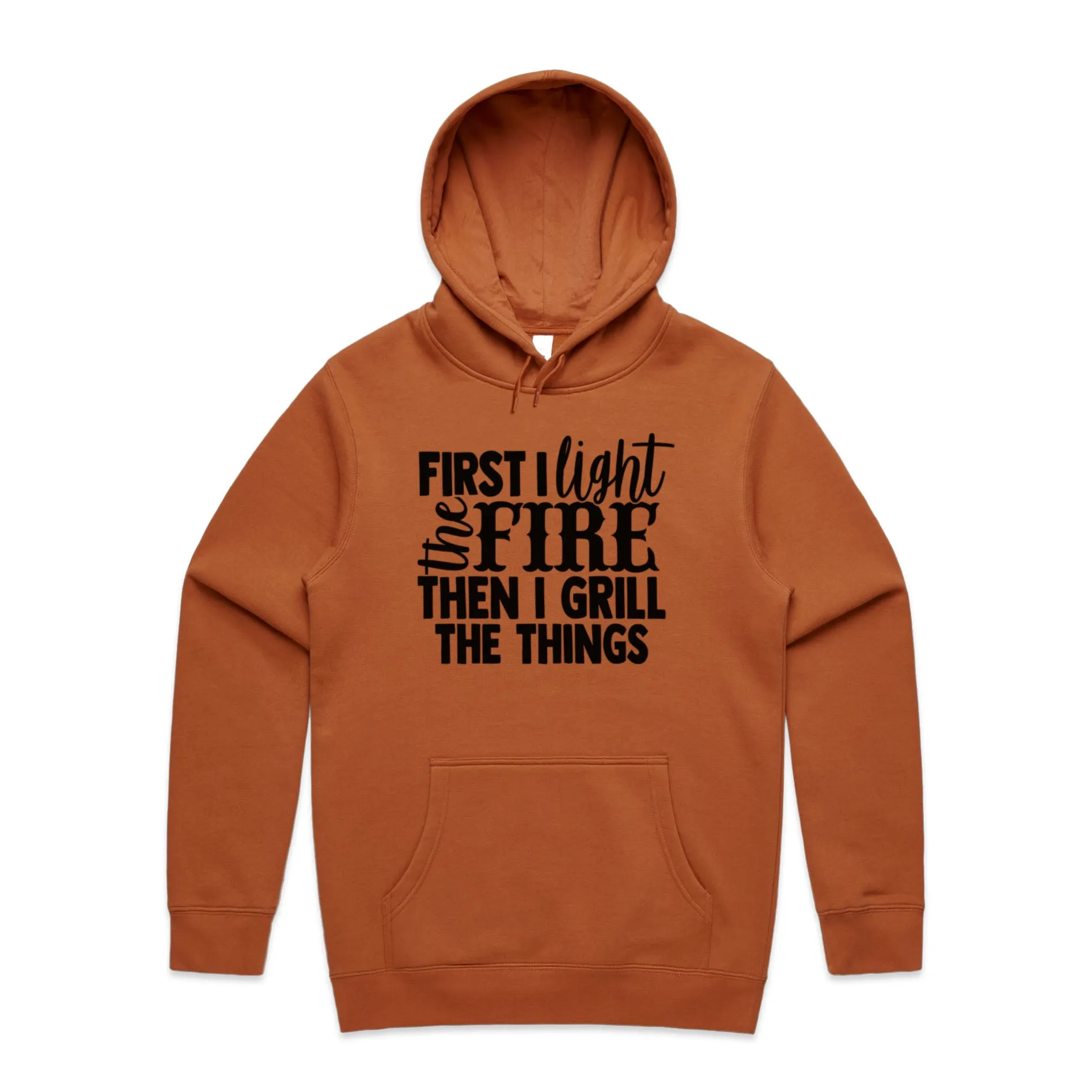 Light the Grill – Men's Hooded Sweatshirt