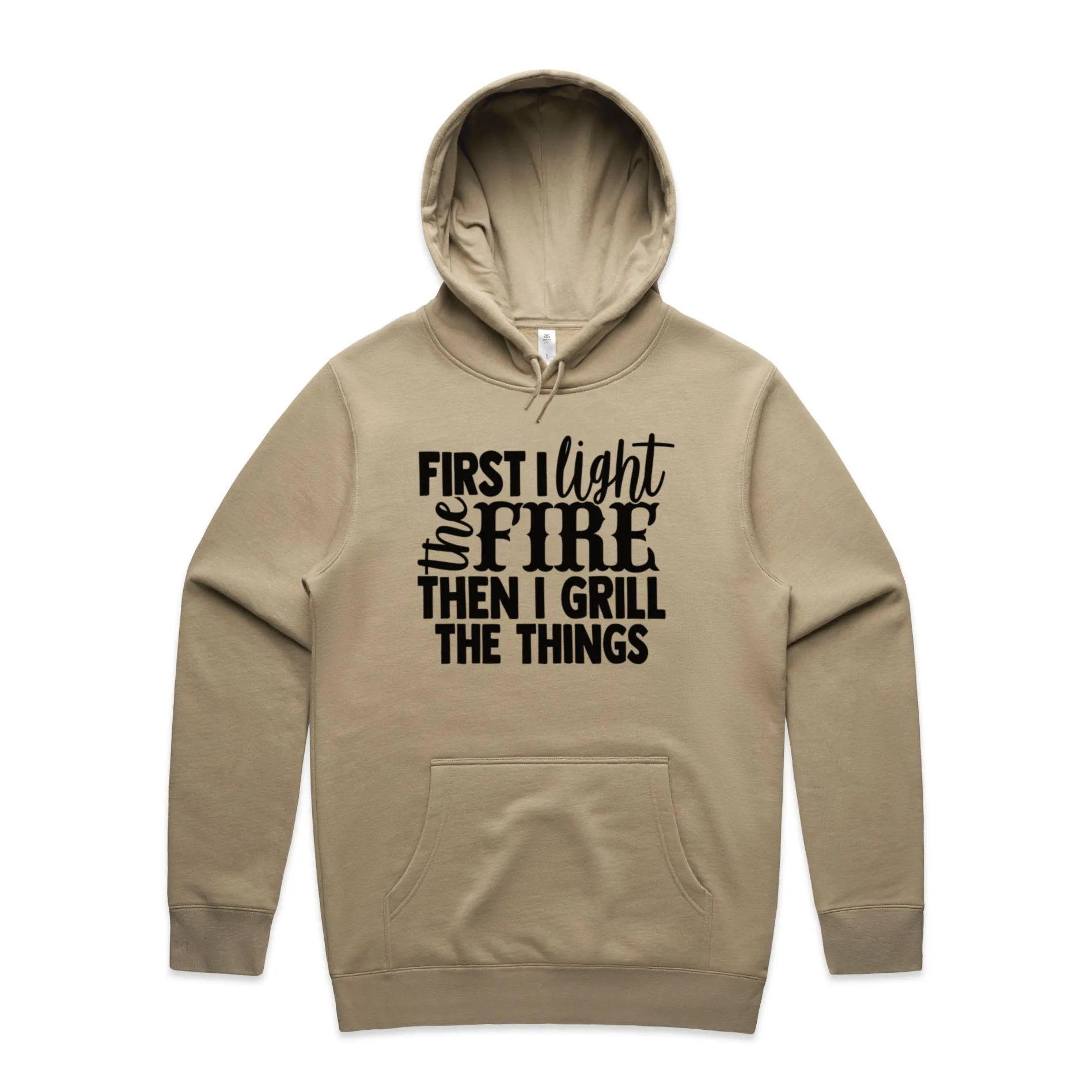 Light the Grill – Men's Hooded Sweatshirt