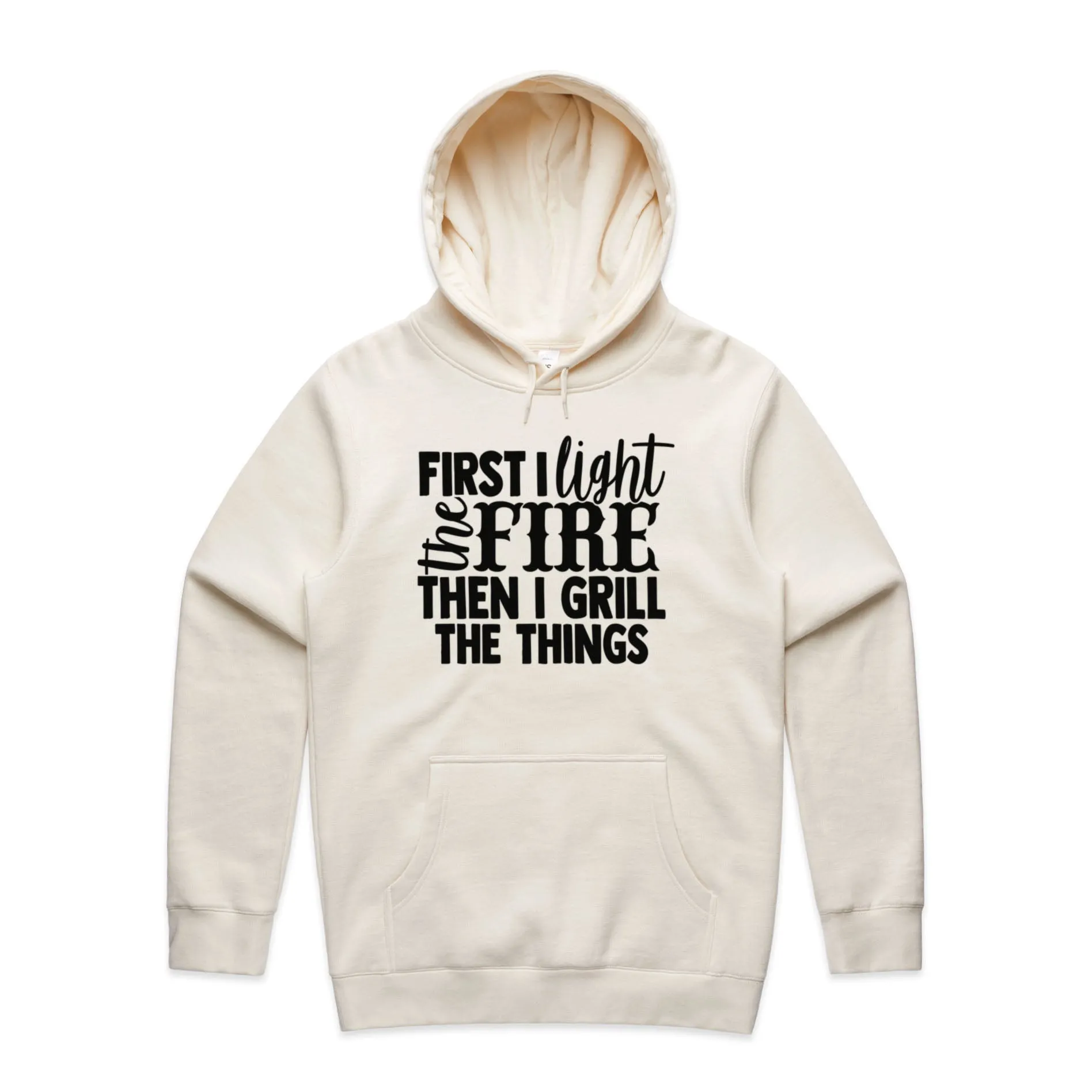 Light the Grill – Men's Hooded Sweatshirt